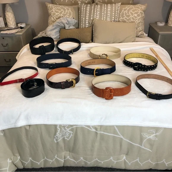 COPY - $5 each belt  Fashion belts galore Size S Joan & David, Ann Klein - Picture 2 of 15